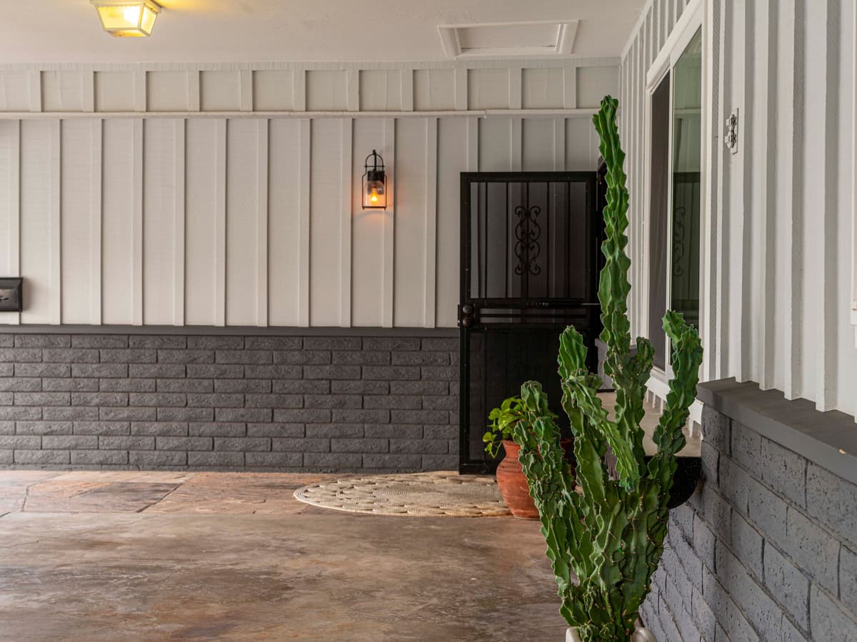Mid-century block ranch home in Tempe